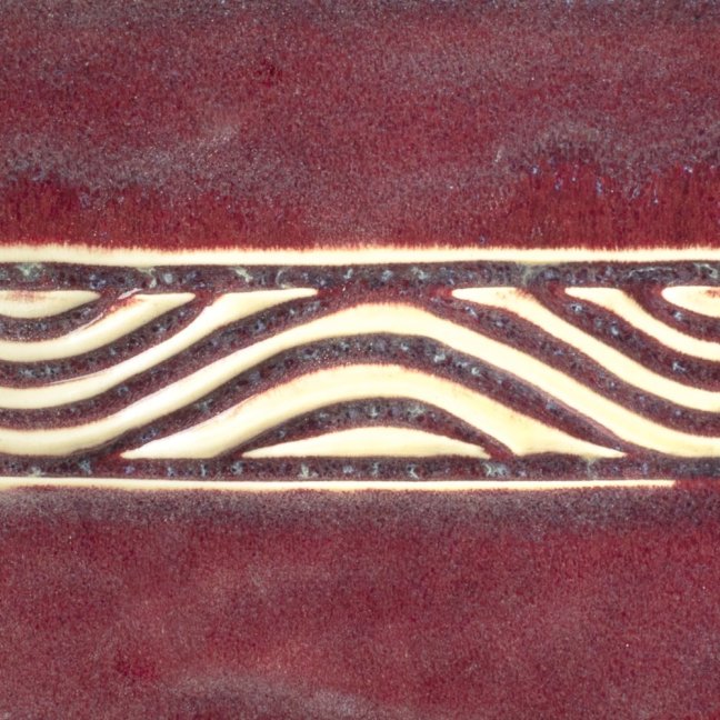 PC70 - tekutá glazura, Copper Red, Amaco Potters Choice, výpal 1200-1250 °C, 0,472 l