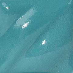 V327 - podglazurní barva Amaco Velvet, turquoise blue, bledá modro-zelená, 0,472 l