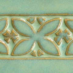 PC25 -tekutá glazura, Textured Turquoise,Amaco Potters Choice, výpal 1200-1250 °C, 0,472 l