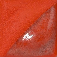 V389-1 - podglazurní barva Amaco Velvet, Flame Orange, ohnivá oranžová, 59 ml