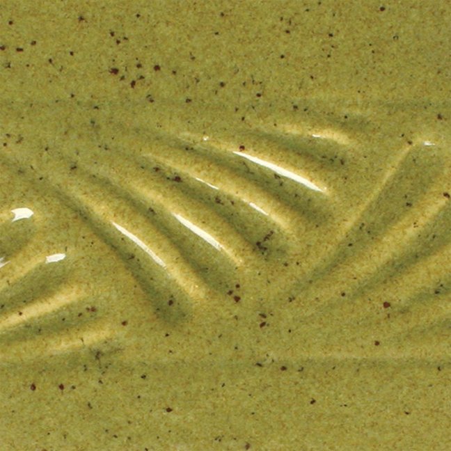 PC29 - tekutá glazura, Olive Speckle, Amaco Potters Choice, výpal 1200-1250 °C, 0,472 l