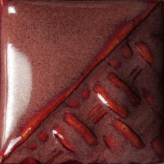 SW113 - tekutá glazura, Speckled Plum, růžovo-červená, Mayco, 0,472 l