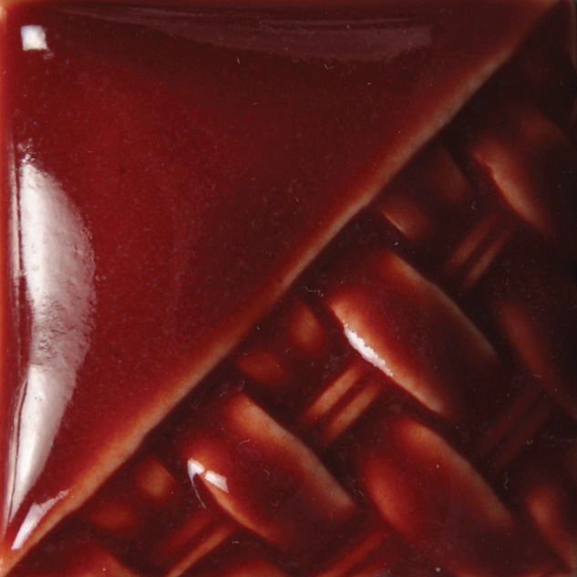 SW119 - tekutá glazura, Cinnabar, červeno-hnědá, Mayco, 0,472 l
