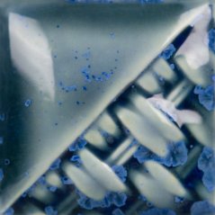 SW217 - tekutá glazura, Micro Cerulean, krystalická glazura, modrá, Mayco, 0,472 l